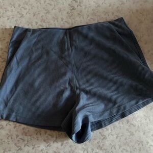 Lululemon Athletica High Waist Navy Shorts